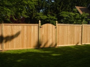 Деревянный забор сплошной 12 метров фото в Серпухове